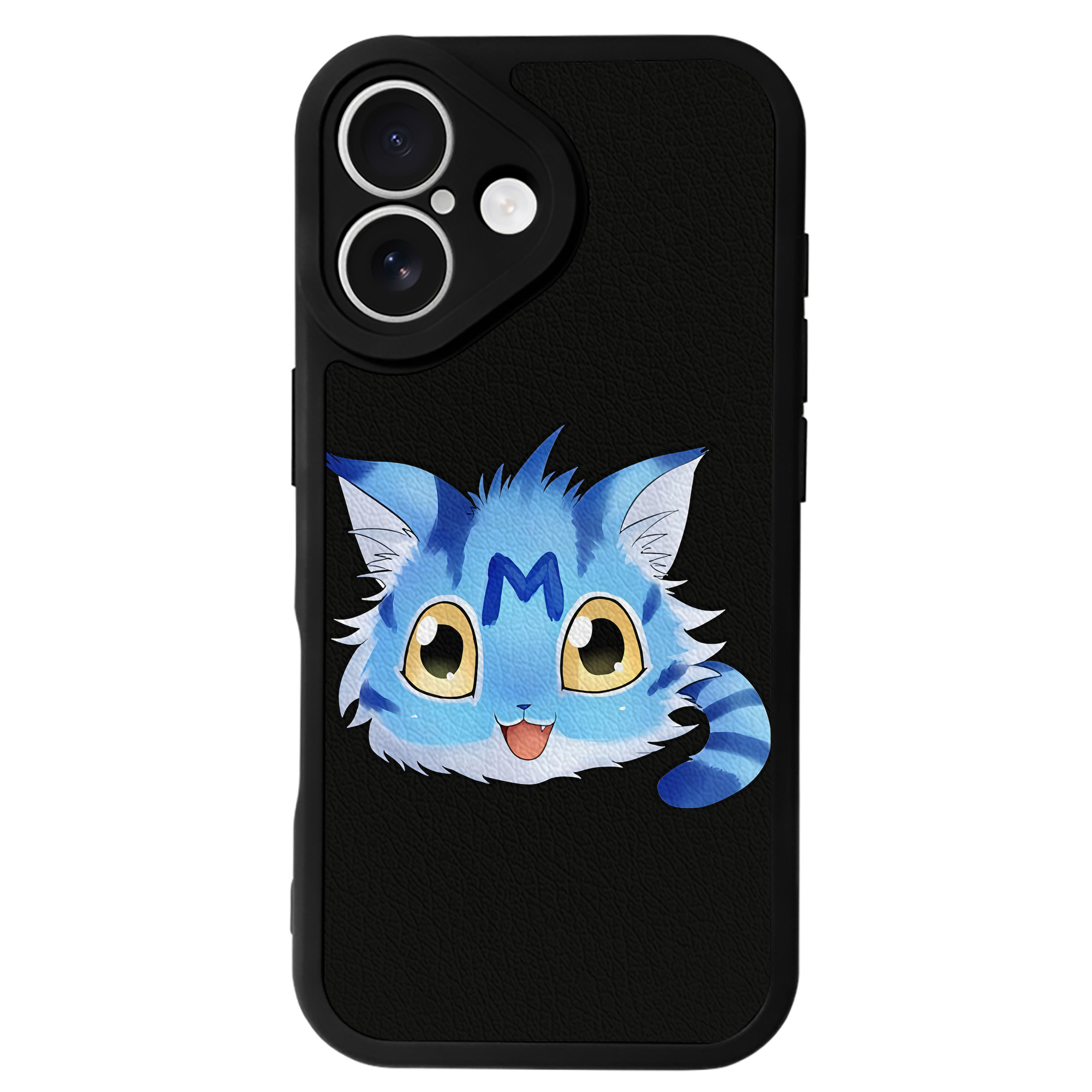 （画像用） Digimon デジタルモンスター/デジモン 【iPhone 16シリーズ対応】シリコンスマホケース（レザー調） 材質：シリコン